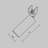 Уличный трековый светильник Outdoor O-TR01-1-S-8WB3K 100_100_824930