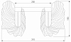 Накладной светильник Bogate's Farfalla 90377/1 100_100_1884060