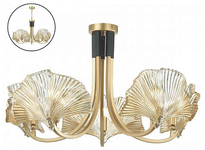 Подвесная люстра Odeon Light Ventaglio 4870/5 400_400_1725654