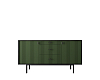 Комод две дверки и три ящика "Emerson" арт EM08/green/L 100_100_1935258