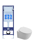 SET AQUATEK СИРИУС (рама AQUATEK Standard INS-0000017(без клавиши и крепежа) + унитаз AQ1582T-00 СИРИУС TORNADO с тонким сиденьем soft-close) 250_100_Array