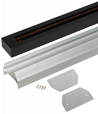 Трек встраиваемый Эра  TR-SET-200-1PT-PC BK 400_400_3076834