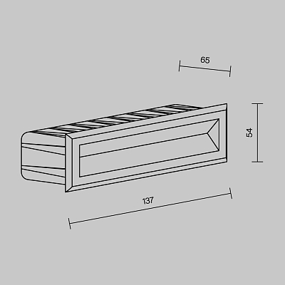 Подсветка для лестниц Outdoor O045SL-L5W3K 400_400_810628