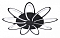 Потолочная люстра Natali Kovaltseva High-Tech Led Lamps HIGH-TECH LED LAMPS 82009 BLACK