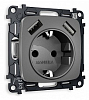 Розетка с заземлением и 2хUSB type A, без рамки Ambrella Volt OMEGA MO659010 100_100_2307403