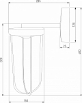Светильник на штанге Elektrostandard Ritz Ritz (35183/D) черный 250_100_1777377