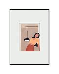 Интерьерный жикле Leaning woman 250_100_2847164