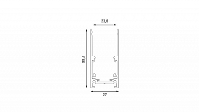 Трек накладной Lumker SY-LINK SY-LINK-20S1-2.5-BL 400_400_2390184