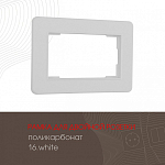 Рамка для двойной розетки Arte Milano am-502.16 502.16-double.white 250_100_2168522