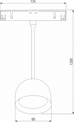 Подвесной светильник Elektrostandard Slim Magnetic a065480 400_400_1776039