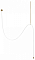 Подвесной светильник Loft it Thread 10388C Brass