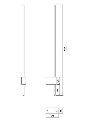 Настенный светильник (бра) Maytoni C070WL-L6GB3K 400_400_2857239