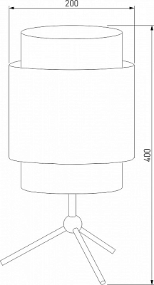 Настольная лампа декоративная TK Lighting Boho 5567 Boho Black 400_400_2682056