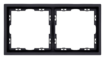 Рамка на 2 поста Kollinger Eclipse EC2BK 500_191_3118454