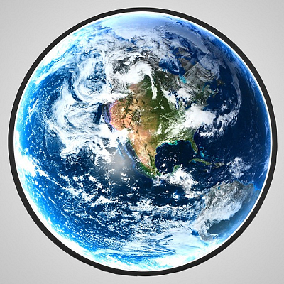 Накладной светильник Imperiumloft COSMOS EARTH cosmos-earth01 400_400_2447507