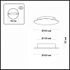 Накладной светильник Odeon Light Solario 3561/12WL 100_100_1723491