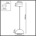 Подвесной светильник Odeon Light L-VISION 5453/6L 250_100_3080315