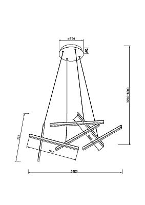 Подвесной светильник Maytoni MOD016PL-L80BK 400_400_854458