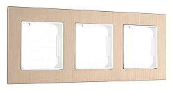 Рамка на 3 поста Arte Milano am-503.12 503.12-3.shampan 250_100_Array