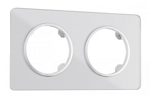 Рамка на 2 поста Arte Milano am-502.13 502.13-2.silver 500_191_2303052