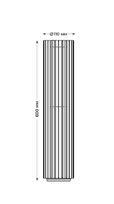 Наземный низкий светильник Italline  IT9060 400_400_3085467