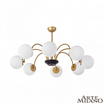 Люстра на штанге Arte Milano AM-Napoli 312066/D940/8 BS/BK 250_100_2033013