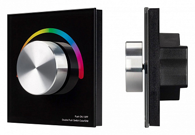 Панель-регулятора цвета RGB роторный встраиваемый Arlight SMART 033763 400_400_2134771