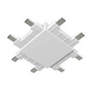 Соединитель X-образный для треков накладных SWG PRO SLIM CN-SLIM-WH-X 500_191_2305592