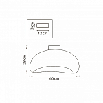 Накладной светильник Lightstar Sigma 611666 250_100_1389125