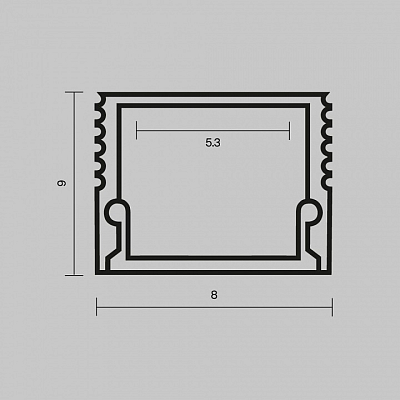 Короб накладной Maytoni Led Strip  631002 400_400_2751288