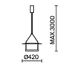 Подвесной светильник Maytoni MOD280PL-L23B3K 100_100_839800