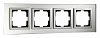 Рамка на 4 поста Mono Electric Style Glass 107-700000-163 100_100_2162766