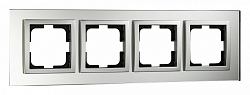 Рамка на 4 поста Mono Electric Style Glass 107-700000-163 250_100_2162766