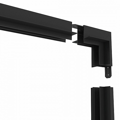 Соединитель угловой L-образный для треков Denkirs Smart TR2118-BK 400_400_2147931