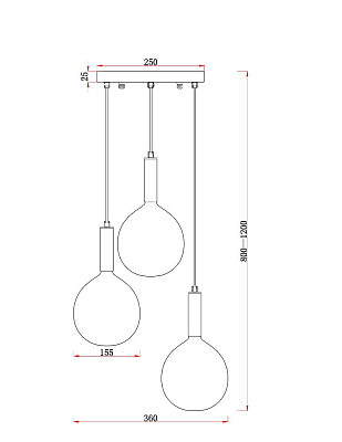 Подвесной светильник Freya FR5269PL-03CH 400_400_2879588