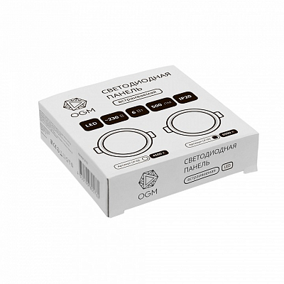 Встраиваемый светильник OGM  LP-03 400_400_2854305