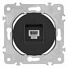 Розетка Ethernet RJ-45 без рамки Arte Milano am-202 202.45-1.black 100_100_2302453