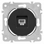 Розетка Ethernet RJ-45 без рамки Arte Milano am-202 202.45-1.black 250_100_Array