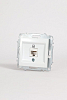 Розетка Ethernet RJ-45 без рамки Elbi Eleсtriс Zena Vega 609-015600-247 100_100_2195650