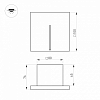 Встраиваемый светильник Arlight LT-TIE 051050 100_100_2865558