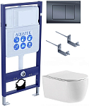 Set AQUATEK ЕВРОПА T-033 4в1 (рама INS-0000012 + крепление KKI-0000002 + кнопка KDI-0000033 + унитаз ЕВРОПА AQ1106T-00 с крышкой sc) 250_100_Array