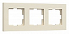 Рамка на 3 поста Werkel Slab (айвори софт) W0032962 100_100_2297059
