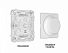 Диммер без рамки Ambrella Volt ALFA MA605510 100_100_2040338