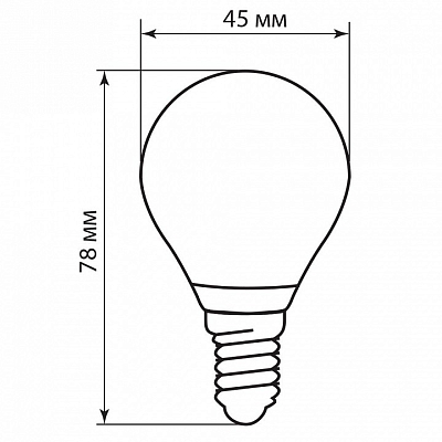 Лампа светодиодная Feron Saffit LB-61 E14 5Вт 4000K 25579 400_400_1923972