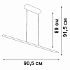Подвесной светильник Vitaluce V4662 V4662-1/1S 100_100_1820756