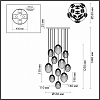 Подвесная люстра Odeon Light Mussels 5039/11 100_100_1728556
