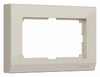 Рамка для двойной розетки Werkel Stark (слоновая кость) W0081803 250_100_1882085
