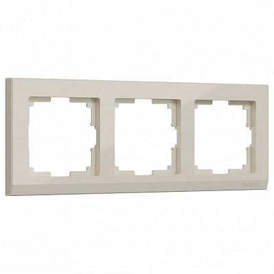 Рамка на 3 поста Werkel Stark (слоновая кость) W0031803 400_400_2128823