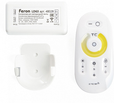 Контроллер-регулятор ЦТ с пультом ДУ Feron LD61 48028 400_400_1746000