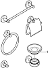 40344001 Essentials Набор аксес.(5 предметов), хром 100_100_1440836
